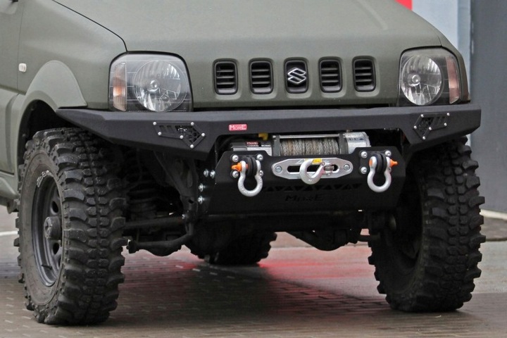 фото №9, Бампер переднее стальной suzuki jimny more 4x4