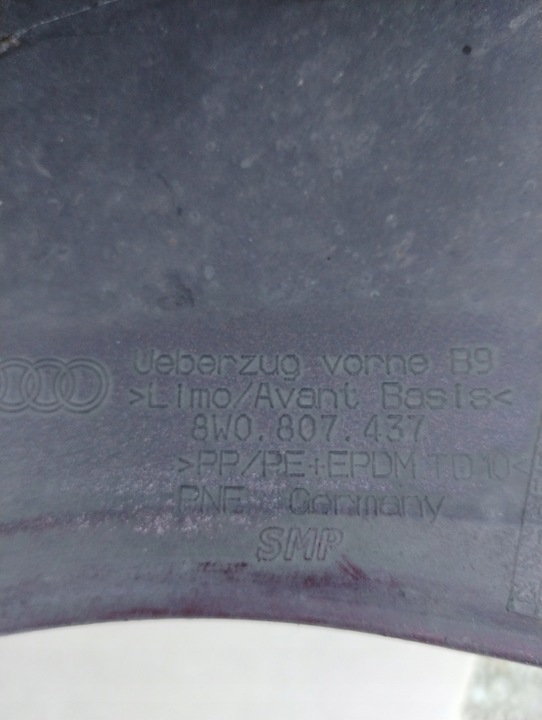 фото №14, Бампер перед переднє audi a4 s4 b9 s-line 8w0807437 8w0