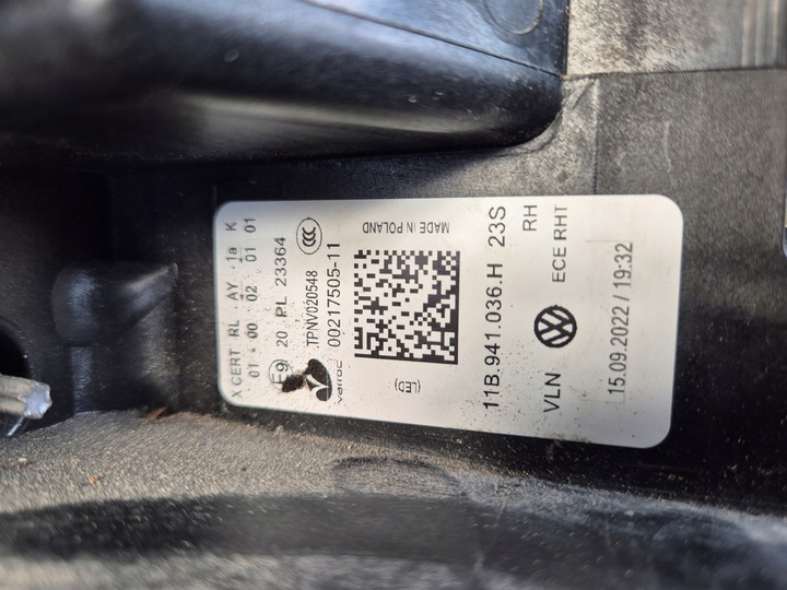 фото №9, Лампа правая перед iqlight vw id4