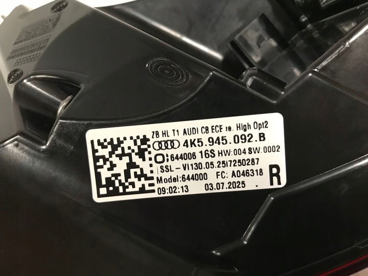 фото №6, Audi a6 c8 18- 4k5 лампа задняя лампы полный led matrix + animacja