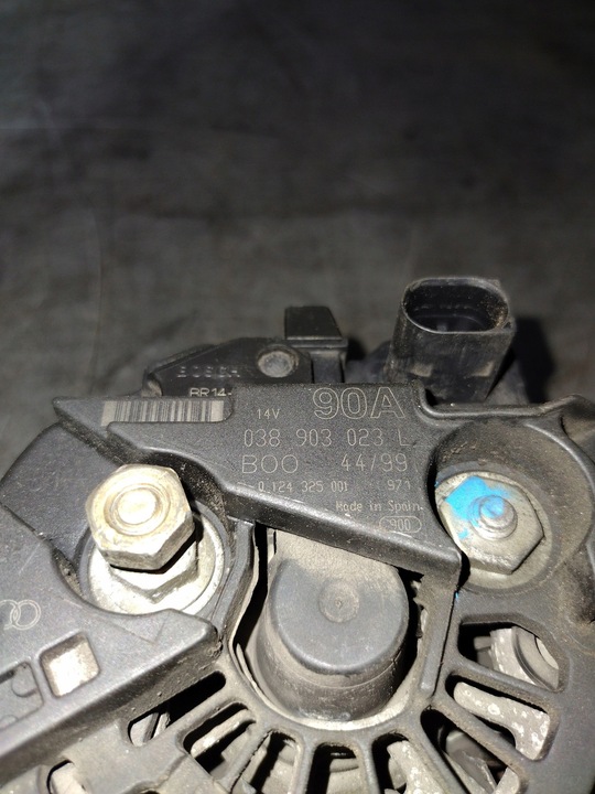 фото №9, Генератор 038903023l vw golf iv