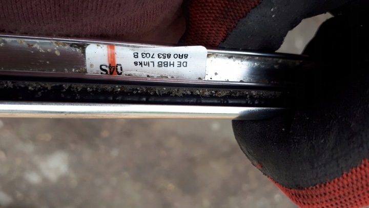 фото №7, Q5 8r планка хром кузовна ліва 8r0853703b