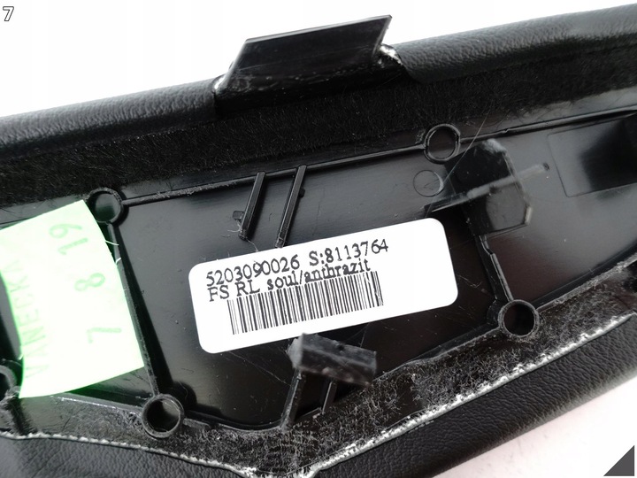 фото №8, Audi a5 s5 8w6 a4 s4 8w0 b9 15- праві обшивка консолі середньої шкіра uk