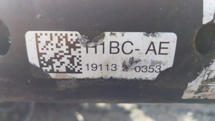 фото №6, Ось задняя балка h1bc-ae ford fiesta mk8 17-