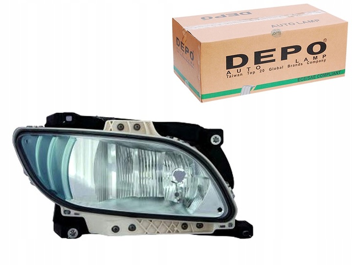 фото №2, Depo лампа противотуманная daf