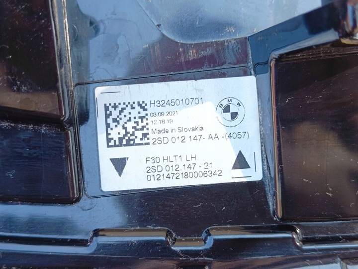 фото №8, Bmw m3 f80 cs f30 рестайлинг performance лампы зад лампа оригинал bmw kpl идеальные