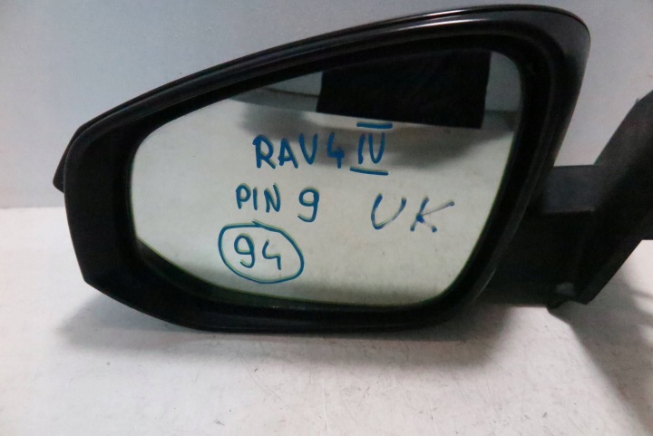 фото №10, Дзеркало ліве ліві перед toyota rav4 iv 9pin uk