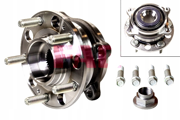 фото №2, Набір підшипник колеса з ступиця перед hyundai grand sant #petrolhead pro+ kit7