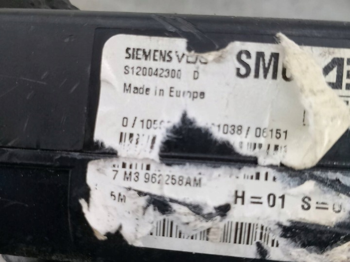 фото №8, Модуль bsi ford galaxy 7m3962258am s120042300d 1.9 tdi