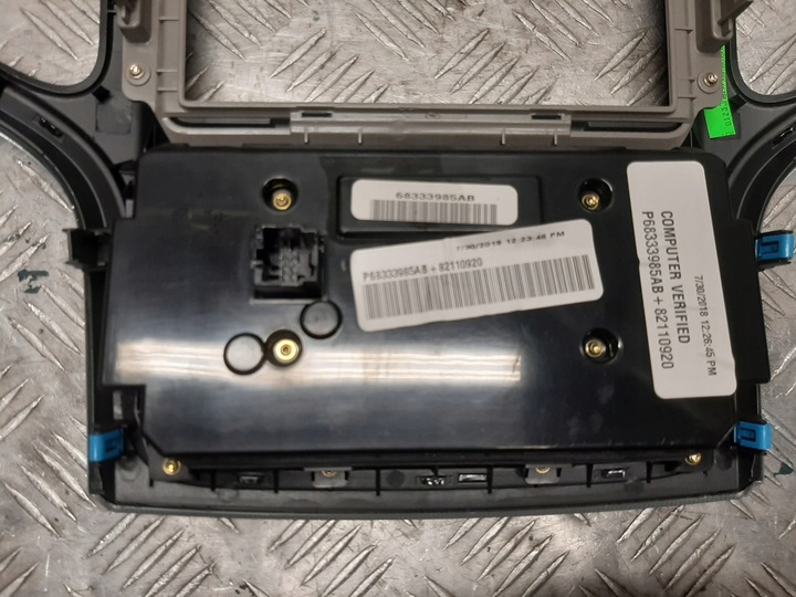 фото №9, Jeep grand cherokee wk2 панель кондиціонера 68333985ab