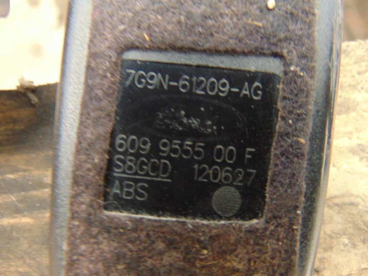 фото №5, Застібка ременя безпеки лівий перед mondeo mk4