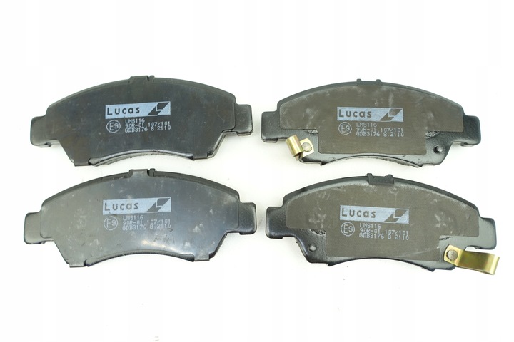 фото №16, Тормозные колодки тормозные перед honda civic 1991- 2001