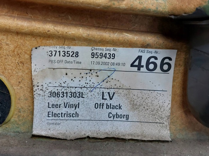 фото №6, Боковина дверь левый перед + панель стекло volvo v40 i рестайлинг 30638535