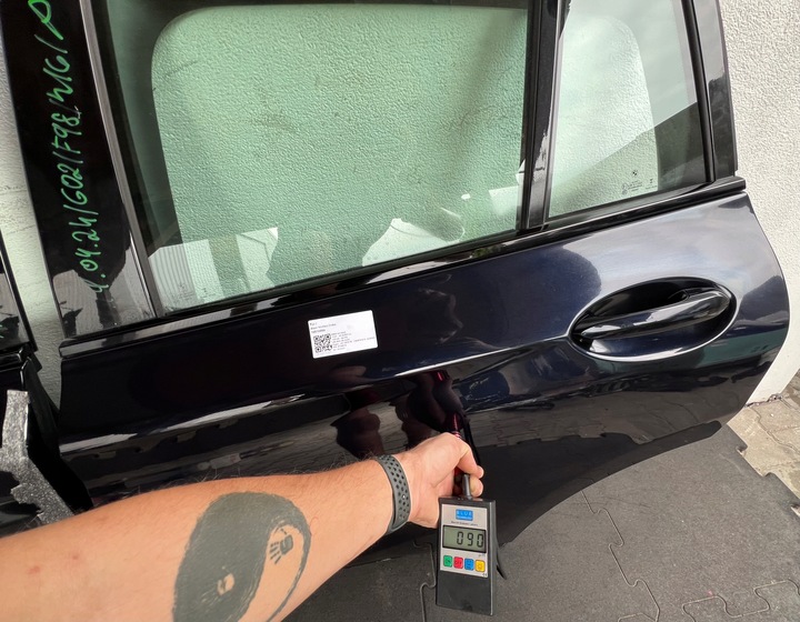 фото №7, Дверь левый перед зад bmw x4 g02 f98 цвет 416 карбон-черный