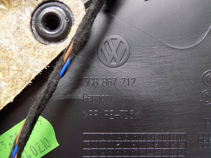 фото №6, Vw arteon боковина правий зад шкіра 3g8867212