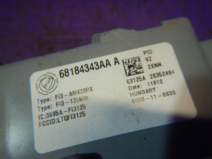 фото №7, Fiat 500 08-15 1,4 блок запобіжників 68184343 aa