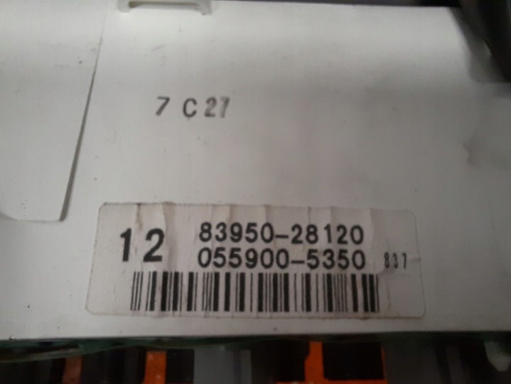 фото №8, Toyota previa ii 01-04 дисплей радио 83950-28120 1cd-ftv