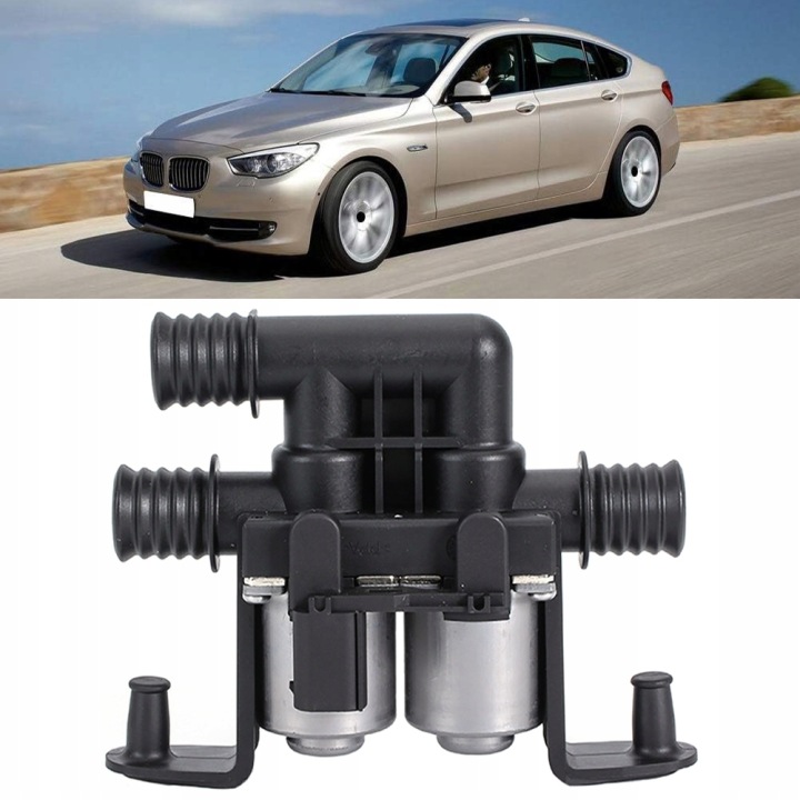 фото №11, Електроклапан нагрівача bmw 5 e60 e61 x5 e53 7 e65