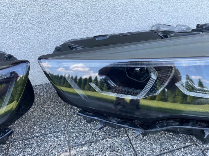 фото №9, Bmw f44 фара левая правая перед передняя чёрный тень 5a257c6 5a257c5