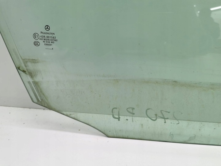 фото №7, Mercedes-benz c w204 2008 права сторона скло двері передніх