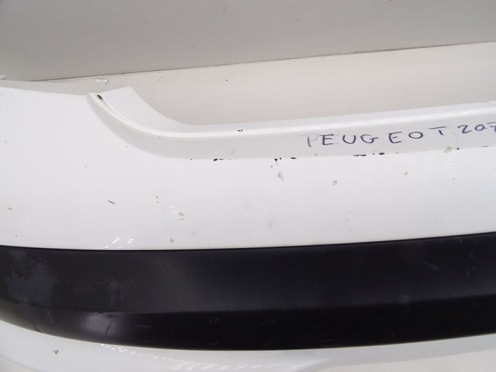 фото №8, Peugeot 207 09-12 рестайлинг hb 3d бампер зад задний