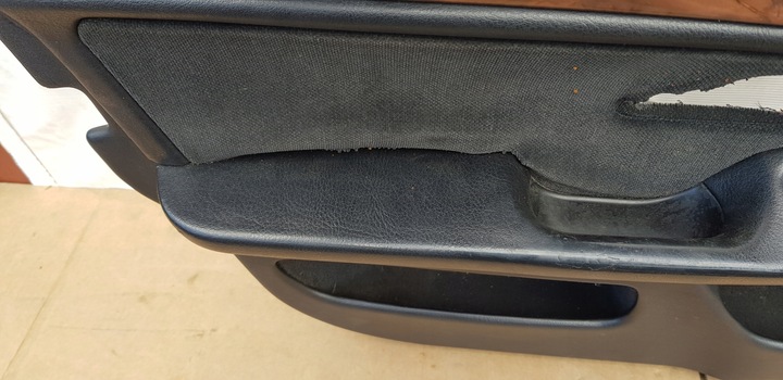 фото №7, Bmw e39 боковина обивка дверь перед левый дорестайлинг dekor дерево