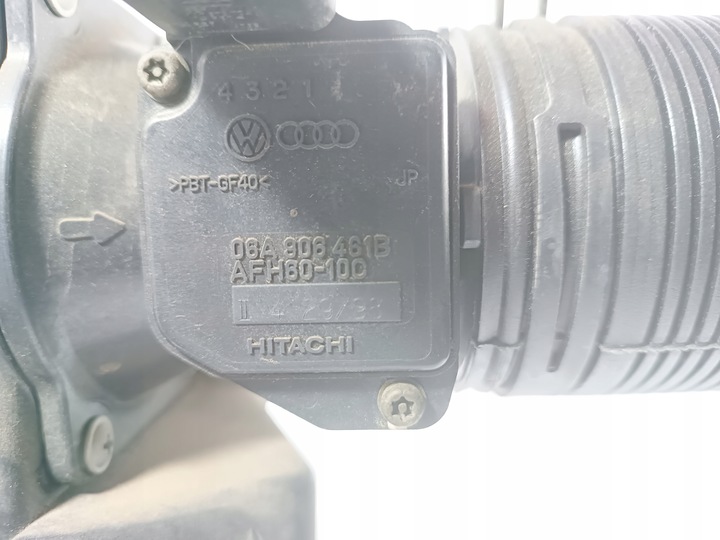 фото №5, Vw golf iv 4 97-06 корпус фільтра повітря витратомір 1j0129607d