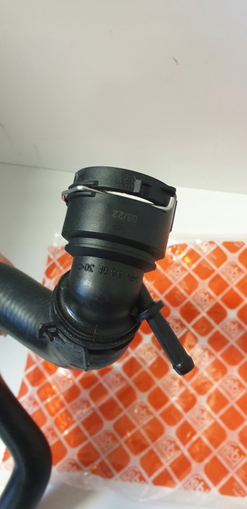 фото №13, Шланг охолодження febi bilstein 103057 шланг гнучкий радіатор