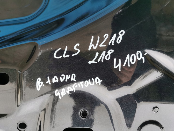 фото №15, Mercedes cls 218 w218 капот кришка двигуна гарні графітова