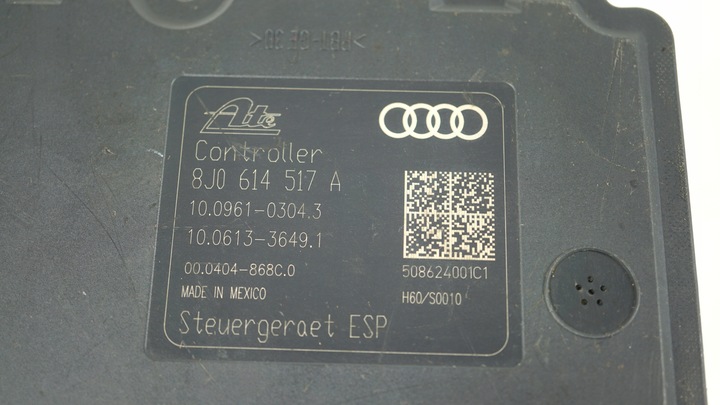 фото №7, Насос abs audi tt 8j 8j0614517a