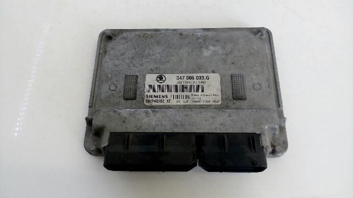 фото №9, Компьютер двигателя skoda fabia i 1,4 mpi 047906033g