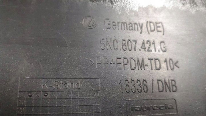 фото №11, Vw tiguan r-line 2011-2015 рестайлинг бампер задний 5n0807421g