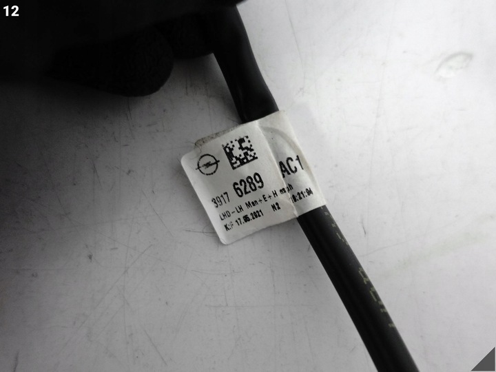 фото №13, Opel astra k v рестайлінг 15-22 дзеркало каркас установка podstwa ліві eu 5 pin