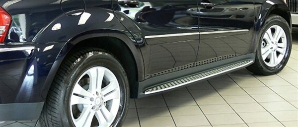 фото №8, Градусы пороги боковые бока алюминий mercedes amg w164 ml od 05 do 2011