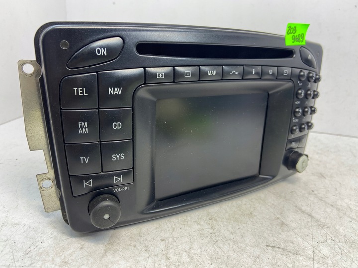 фото №11, Mercedes c w203 команд радіо навігація радіопрогравач a2038209689