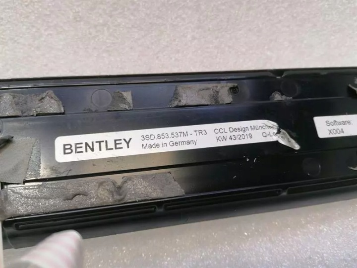 фото №10, Bentley continental gt 18-24 3s 3sd door sill 3sd853537m led trim