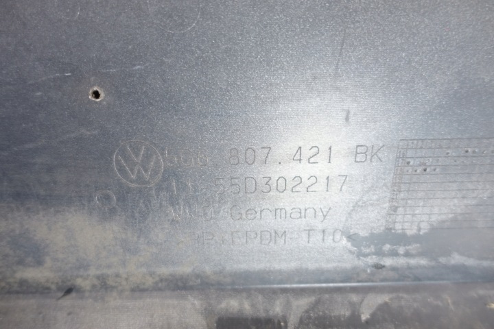 фото №12, Vw golf vii hb рестайлінг 2016- задній бампер 5g6807421bk