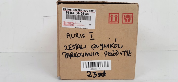 фото №8, Toyota auris i джгут інсталяція pdc бампера перед i зад pz464-00426-ab