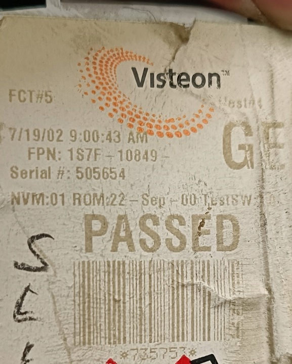 фото №8, Ford mondeo mk3 03 r 2.0 tdci набор stertowy блок управления двигателя