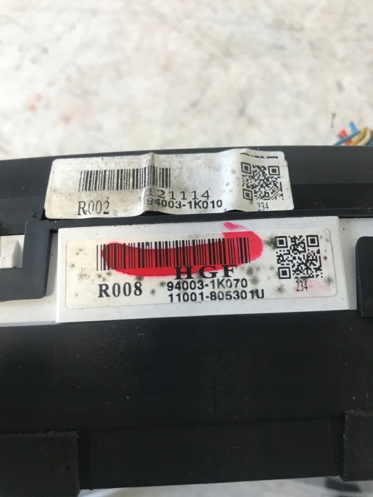 фото №6, Панель приборов hyundai ix20 94003-1k070 европа