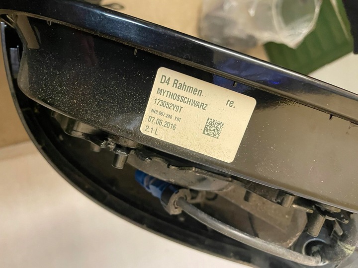 фото №10, Audi a8 s8 d4 4h дзеркало корпус 4h1857409n 4h1857410n 4h1857410q