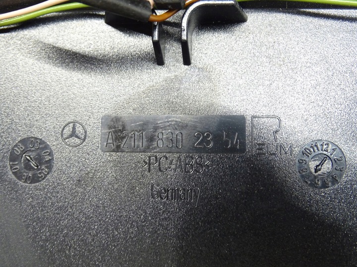 фото №6, Решётка воздуховод средняя+ панель климат mercedes w211 a2118302354 2118303190