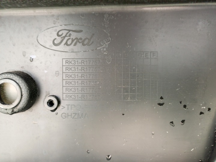фото №15, Ford transit mk8 рестайлинг 2018- бампер перед передний rk31-r17757-a