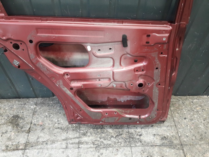 фото №9, Двері лівий зад daewoo lanos бордовий
