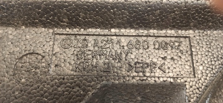 фото №5, Mercedes w211 пінополістирол багажника a2116800097