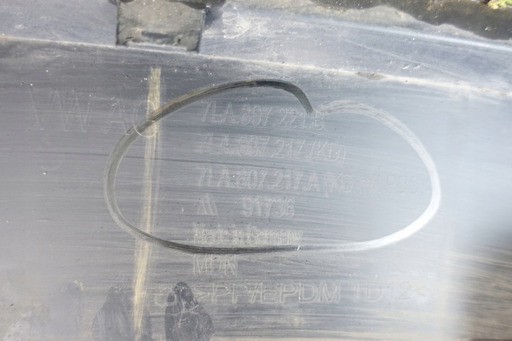 фото №12, Vw transporter vi t6 рестайлінг 2019- бампер перед переднє 7la807221b