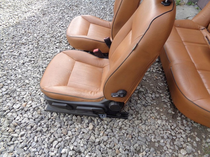 фото №7, Сиденье сиденья левый правый диван зад комплект fiat croma 2 ii 05- кожа европа