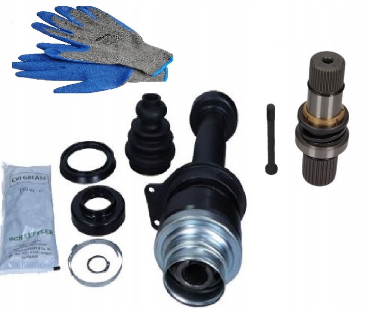 фото №1, Vw t5 t-5 1.9tdi праві шарнір вал шліц піввісь