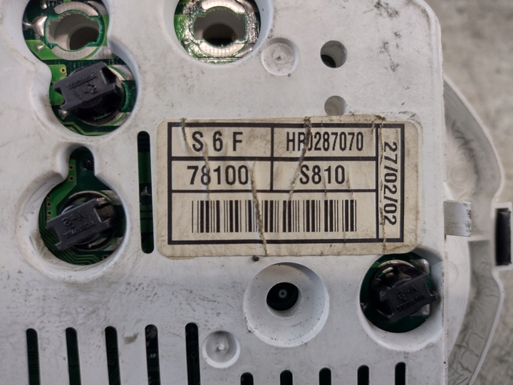 фото №13, Спидометр приборы honda civic vii 7 1,7ctdi hr0287070