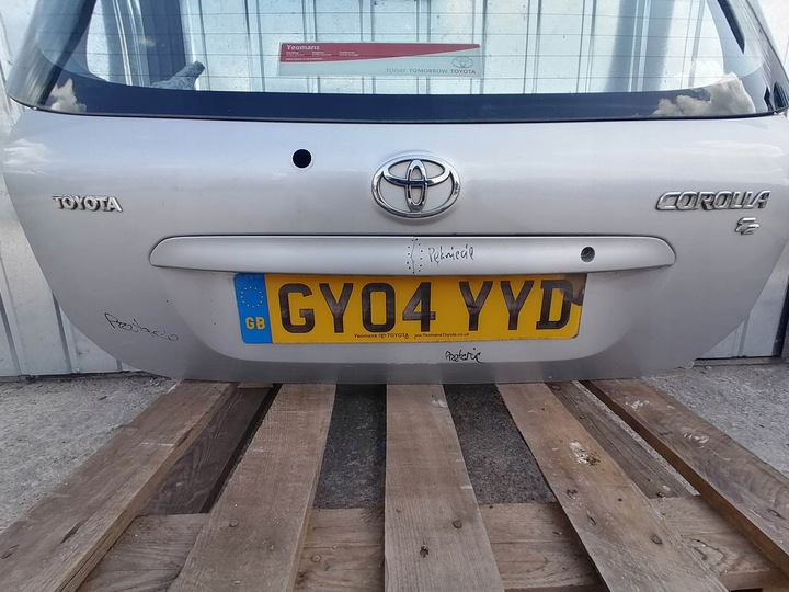 фото №7, Кришка скло зад toyota corolla e12 hb 5d 02-04